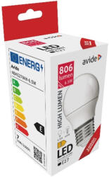 Avide LED gömb Mini G45 6.5W E27 meleg fehér 3000K (ABMG27WW-6.5W)