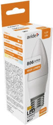 Avide LED gyertya 6.5W E27 természetes fehér 4000K (ABC27NW-6.5W)