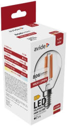 Avide Led Filament Mini Globe 6.5W E14 Ww 2700K High Lumen (ABLFMG14WW-HL-6.5W)