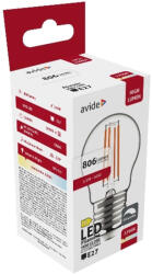 Avide LED Filament Mini gömb 5.9W E27 meleg fehér 2700K Fényerőszabályozható (ADLFMG27WW-5.9W)