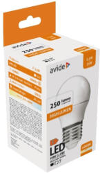 Avide LED gömb Mini G45 2.5W E27 természetes fehér 4000K (ABMG27NW-2.5W)