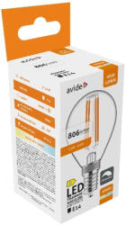 Avide LED Filament Mini gömb 5.9W E14 természetes fehér 4000K Fényerőszabályozható (ADLFMG14NW-5.9W)