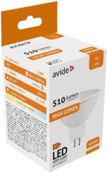 Avide Led Spot Alu+Plastic 6W Gu5.3 12V Nw 4000K (ABGU5.3NW-6W-AP-12V)