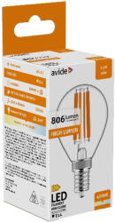 Avide Led Filament Mini Globe 6.5W E14 Nw 4000K High Lumen (ABLFMG14NW-HL-6.5W)