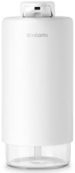 Brabantia SinkStyle Soap Dispenser konyhai szappanadagoló 200ml, r. m. acél burkolat, üveg tartály szikrázó fehér ásványi textúra - 228025 (228025)