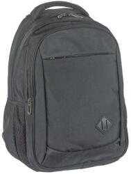 Adventurer 3+2 zsebes laptoptartós fekete vászon hátizsák Adventurer (at 6013 fekete)