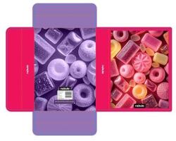 Nebulo Füzetbox NEBULO A/5 hullámkarton Candy (HB-A5-CANDY) - fotoland