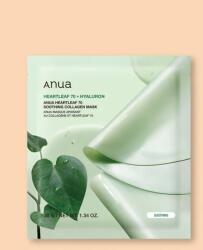 ANUA Mască calmantă cu colagen și extract de heartleaf Heartleaf 70 Soothing Collagen Mask - 38 g / 1 buc Masca de fata