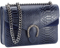 SOFILINE Geanta bleumarin din piele naturala 1524 123 (1524NAVY.)