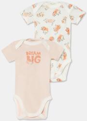 United Colors of Benetton pamut baba body 2 db 3GI70B00S - narancssárga 56