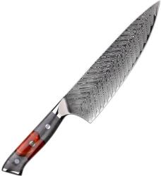  Yamiyo damaszk konyhakés - Chef/Piros/Szürke