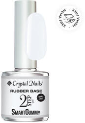 Crystal Nails - 2S - SMARTGUMMY HEMA FREE RUBBER BASE GEL - NR02 - MILKY WHITE - 13ML