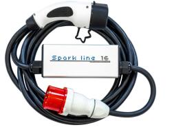 inChaNet SPARK LINE 16 elektromos autó töltő - 3x16A-11KW - 5 m. kábel Type2 (EVSE) (INC0006)