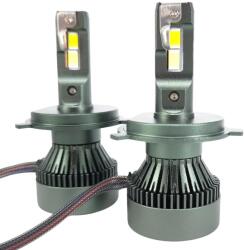 LEDtech 24V H4 LED izzó HIGH CANBUS 6000K Jégfehér - Hideg fehér 4070 CSP H4 LED kamion - busz - V9 - 3500 lm - 2db-os készlet ✔️ (H4 24V)