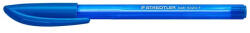 STAEDTLER Golyóstoll, 0, 3 mm, kupakos, STAEDTLER " Ball 432" , kék