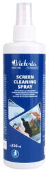 Victoria Tisztítófolyadék, képernyőhöz, antisztatikus, pumpás, 250 ml, VICTORIA TECHNOLOGY