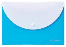 Panta plast Irattartó tasak, A5, PP, patentos, két zsebes, PANTA PLAST, neon kék - toptoner