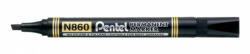 Pentel Alkoholos marker 1, 8-4, 5mm vágott N860-AE Pentel fekete