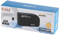 EAGLE Tűzőgép elektromos 20lap, 24/6 elemmel és adapterrel is működtethető fekete EG1610 + adapterrel Eagle (EG1610) - toptoner