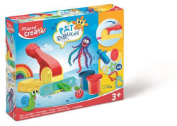 Maped Gyurma és formázó készlet, 16 darabos, MAPED CREATIV, " Pat Dough"