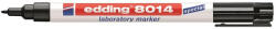 edding Laboratóriumi marker, 1 mm, kúpos, EDDING " 8014" , fekete