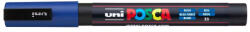 uni Dekormarker 0, 9-1, 3mm, Uni Posca PC-3M kék - toptoner