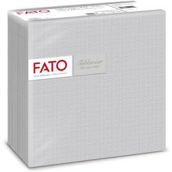 FATO Szalvéta, 1/4 hajtogatott, 40x40 cm, FATO " Airlaid Shade" , ezüst