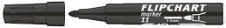 ICO Flipchart marker vízbázisú 3mm, kerek Artip 11 fekete (9580016006) - toptoner