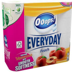 Ooops! Toalettpapír, 3 rétegű, kistekercses, 32 tekercs, OOOPS " Everyday"