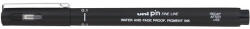 uni Rajzmarker, 0, 1 mm, UNI PIN, fekete - toptoner
