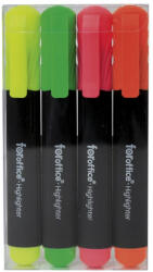Foroffice Szövegkiemelő készlet 2-5mm, Foroffice, 4 klf. szín - toptoner