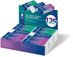 STAEDTLER Radír display, STAEDTLER " Mars® Plastic 526, 125 years" , kék-zöld-lila - toptoner - 10 190 Ft