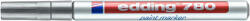 edding Lakkmarker, 0, 8 mm, EDDING " 780" , ezüst