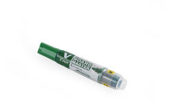 Pilot Táblamarker 2, 3mm, kerek hegyű, utántölthető medium V-Board Pilot zöld (WBMA-VBM-M-G-BG)
