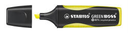 STABILO Szövegkiemelő, 2-5 mm, STABILO " Green Boss" , sárga