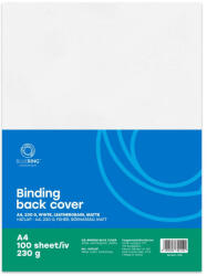 Bluering Hátlap, A4, 230 g. bőrhatású 100 db/csomag, Bluering® fehér - toptoner