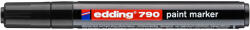 edding Lakkmarker 2-3mm, kerek Edding 790 fekete - toptoner