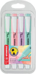 STABILO Szövegkiemelő készlet, 1-4 mm, STABILO " Swing Cool Pastel" , 4 különböző szín - toptoner - 3 190 Ft