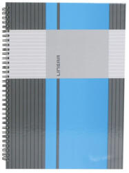 Marker Spirálfüzet A4, 80lap kockás, keményfedelű Marker Linear (000010664) - toptoner