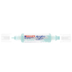 edding Akril marker 2-3mm, és 5-10mm, 3D kétvégű Edding 5400 pasztellkék - toptoner