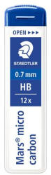 STAEDTLER Grafitbél, HB, 0, 7 mm, STAEDTLER " Mars Micro Carbon 250"