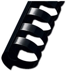 Fornax Spirál műanyag, 32mm, 50 db/doboz, Fornax fekete