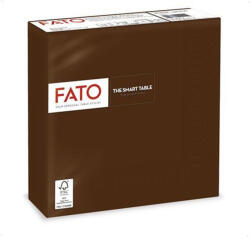 FATO Szalvéta 2 rétegű 33 x 33 cm 50 lap/cs Fato Smart Table csokoládé_82622400 (82622400) - toptoner