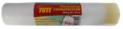 TUTI Szemeteszsák, zárószalagos, 70 l, 15 db, 64x70 cm, 14 , TUTI, fehér