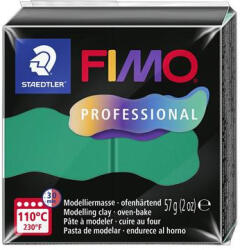 FIMO Gyurma, 57 g, égethető, FIMO " Professional" , zöld