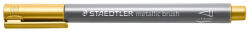 STAEDTLER Dekormarker, 1-6 mm, STAEDTLER " 8321" , arany