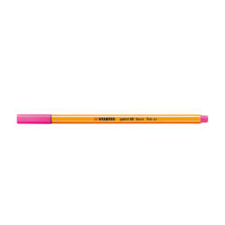 STABILO Rostirón, tűfilc 0, 4mm, STABILO Point 88 neon rózsaszín - toptoner