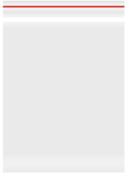 Bluering Simítózáras tasak 8x12cm, 100 db/csomag, Bluering® (SIMZ80120) - toptoner