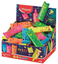 Maped Szövegkiemelő display, 1-5 mm, MAPED " Pixel Party Mini" , 5 különböző szín