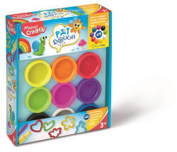 Maped Gyurma és formázó készlet, 21 darabos, MAPED CREATIV, " Pat Dough"